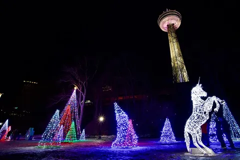 Explore the Magic at Niagara Falls Winter Festival of Lights